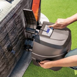 Piscina jacuzzi PureSpa Bubble GREYSTONE DELUXE 4 persoane